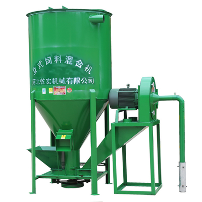 Farms 500 Kg Per Hour High Quality Animal Feed Feed Mixer Making Grinder Machine For Poultry